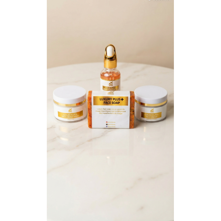 Kit Visage LUXURY PLUS+ avec Savon purifiant anti imperfections