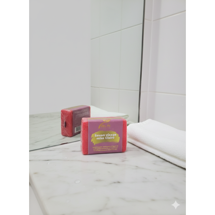 Savon Visage MISS CLAIRE (Nettoyant Éclaircissant)