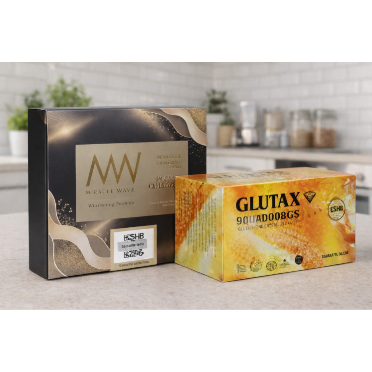 DUO ROYAL WHITE – Miracle White 120 000 mg + Glutax 9000000GS
