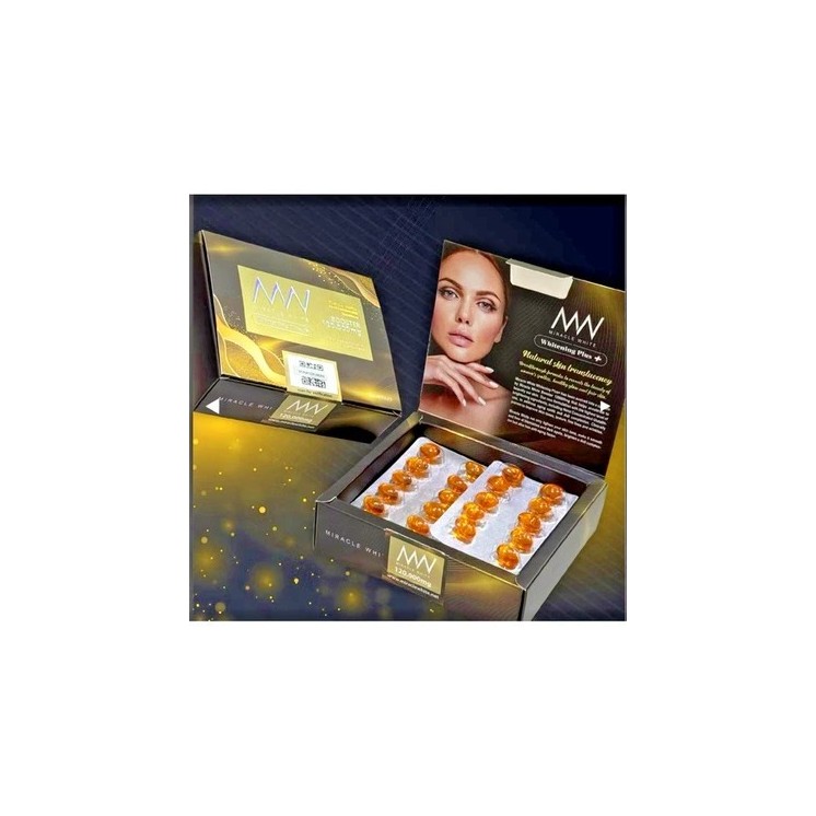 ✨ Miracle White 120 000 mg – Booster Whitening Plus+ ✨  Éclat – Uniformité – Luminosité