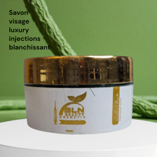 savon visage Luxury Injection Plus ➕: Pour Fards, Cernes, contours de lèvres foncées, Melasma