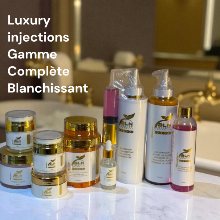 Gamme Premium Luxury Injection X plus➕  Extra Blanchissante